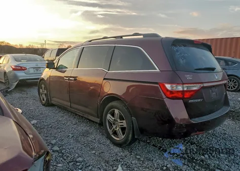 2012 Honda Odyssey Touring из США, поврежденный, VIN 5FNRL5H94CB105015